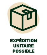 Expédition unitaire possible